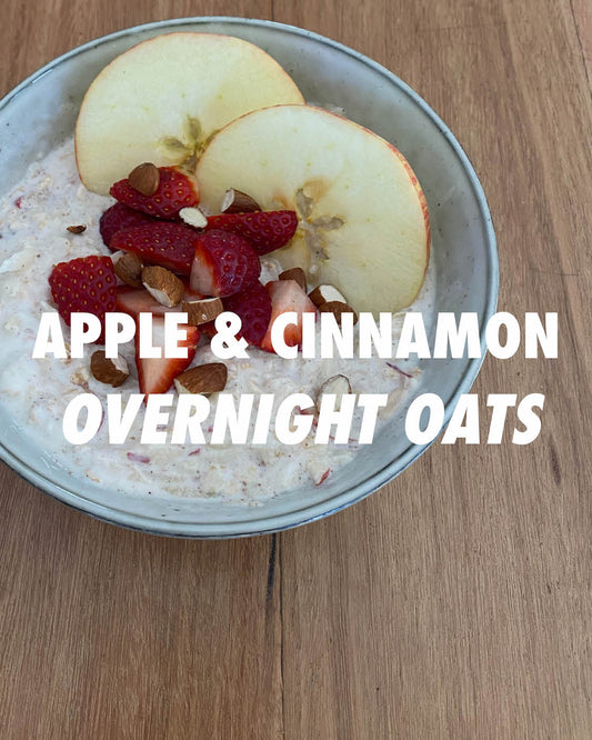 Apple & Cinnamon Overnight Oats